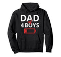 Funny Fathers Day Tired Dad 4 Low Hoodie - Unique Graphic Men Women - T-Shirt, Sweatshirt, Hoodie