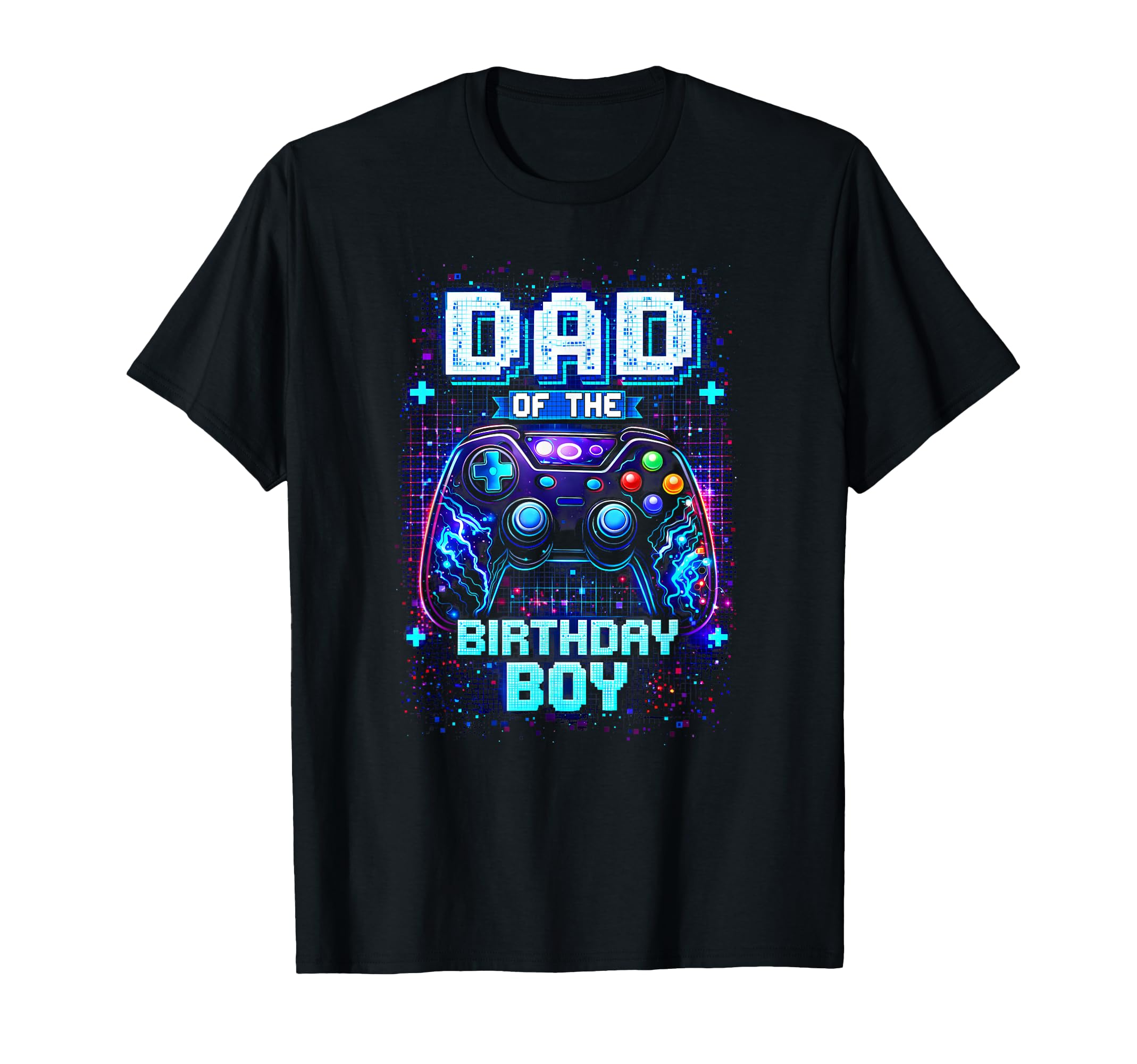 Dad Birthday Video Gamer Gaming T-Shirt - Minimalist Print for Adults - T-Shirt, Sweatshirt, Hoodie