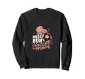 Messy Bun Soccer Mom Match Day Sweatshirt - Novelty Apparel for Adults - T-Shirt, Sweatshirt, Hoodie