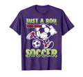 Just Who Loves Soccer Soccer Player T-Shirt - Unique Graphic Unisex - T-Shirt, Sweatshirt, Hoodie