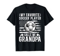Proud Soccer Grandpa Soccer T-Shirt - Casual Everyday Wear for Adults - T-Shirt, Sweatshirt, Hoodie
