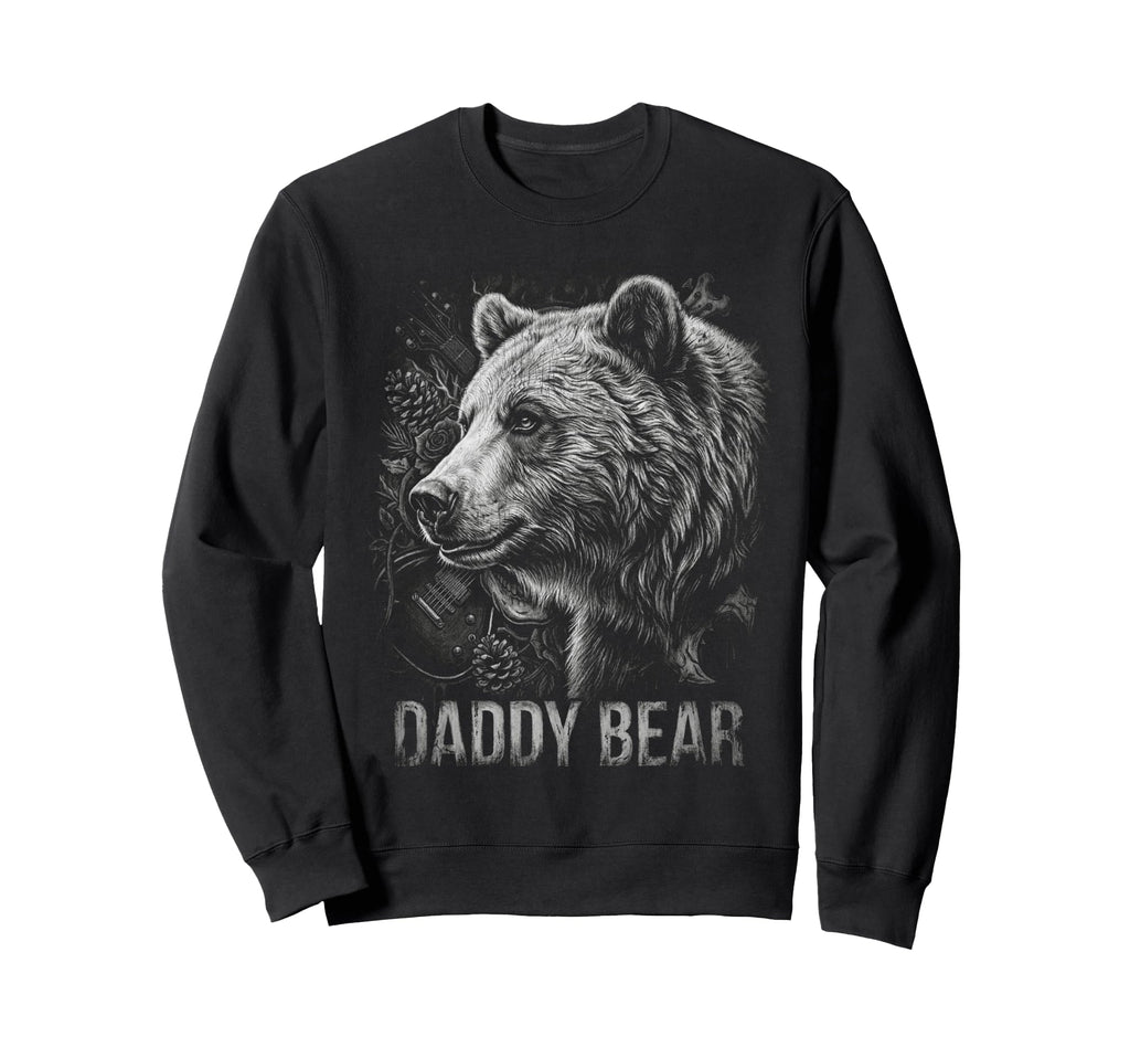 Daddy Bear Family Matching Dad Sweatshirt - Custom Art Print for Adults - T-Shirt, Sweatshirt, Hoodie
