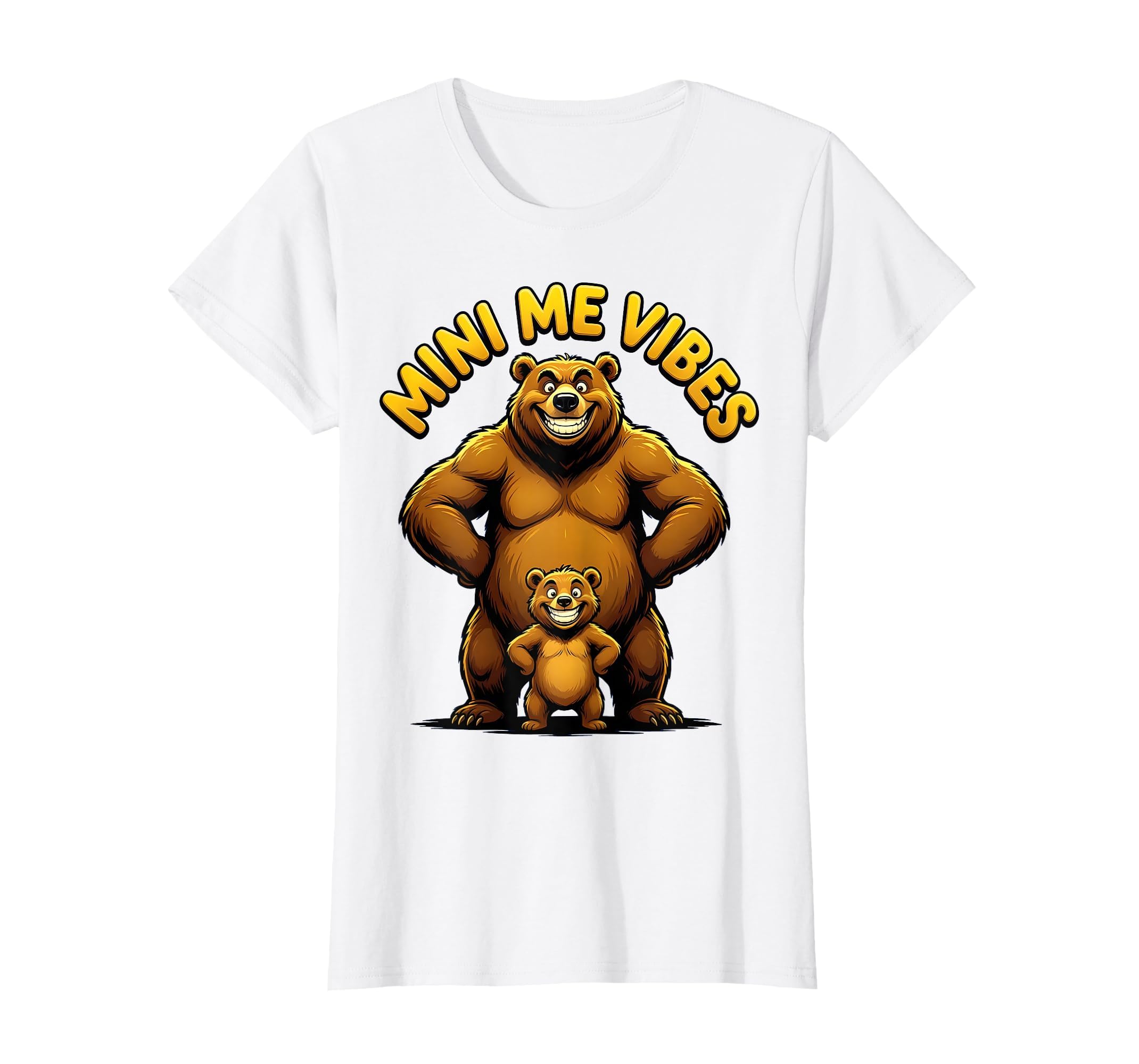 Mini Me Vibes Father Son Matching T-Shirt - Fun Novelty Design Men Women - T-Shirt, Sweatshirt, Hoodie