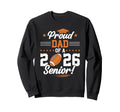 Proud Dad 2026 Senior Football Graduate Sweatshirt - Graphic Print Unisex - T-Shirt, Sweatshirt, Hoodie
