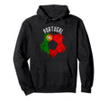Portugal Flag Portuguese Pride Hoodie - Fun Novelty Design Unisex - T-Shirt, Sweatshirt, Hoodie