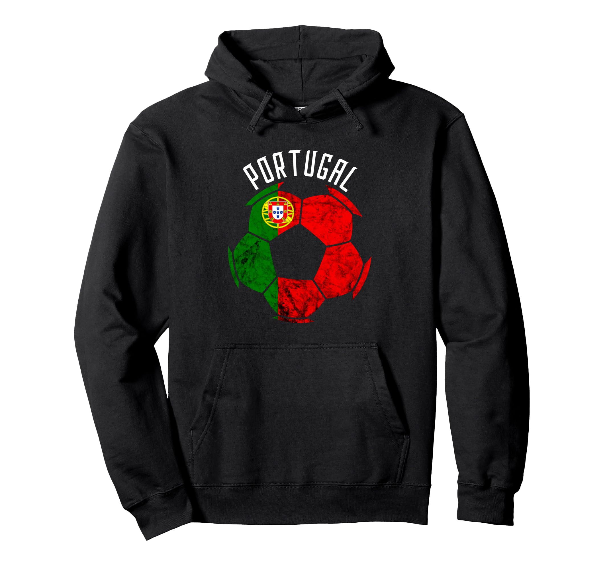 Portugal Flag Portuguese Pride Hoodie - Fun Novelty Design Unisex - T-Shirt, Sweatshirt, Hoodie