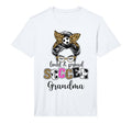 Loud And Proud Soccer Grandma Messy T-Shirt - Streetwear Style Men Women - T-Shirt, Sweatshirt, Hoodie