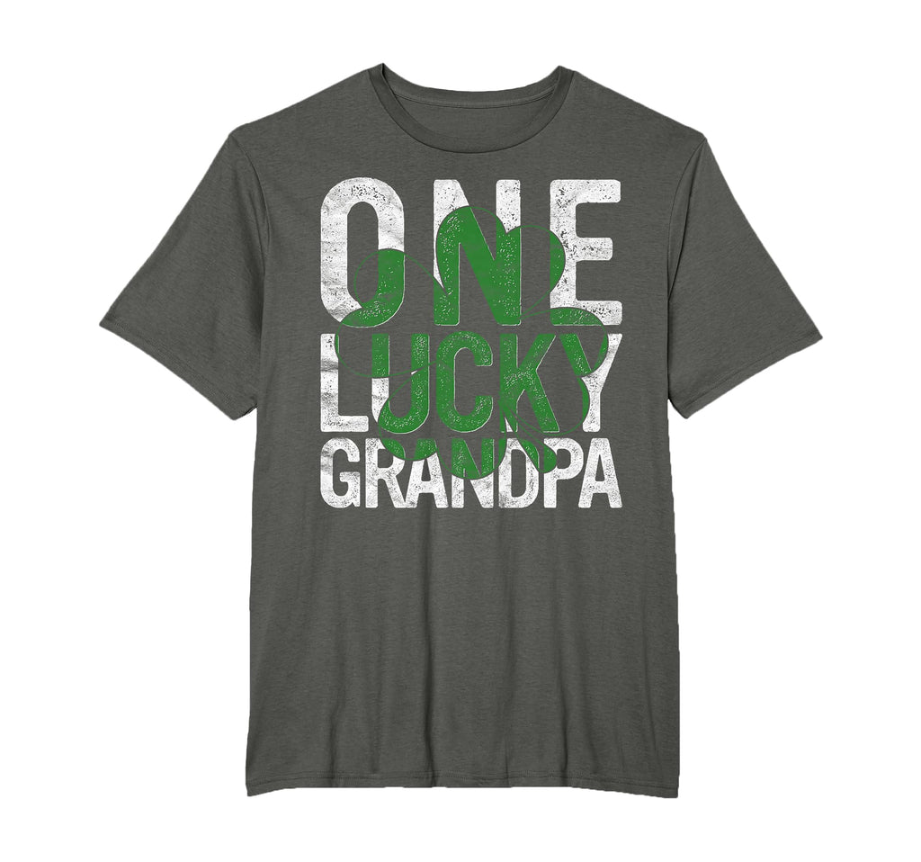 One Lucky Grandpa Irish Grandfather T-Shirt - Streetwear Style Men Women - T-Shirt, Sweatshirt, Hoodie