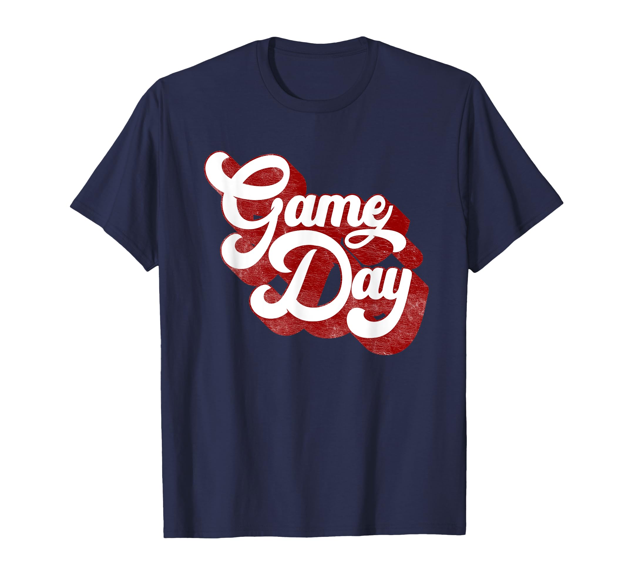 Patriotic Game Day Red White Blue T-Shirt - Novelty Apparel for Adults - T-Shirt, Sweatshirt, Hoodie