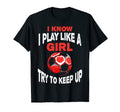 I Play Like Soccer Moms Soccer T-Shirt - Graphic Print for Adults - T-Shirt, Sweatshirt, Hoodie