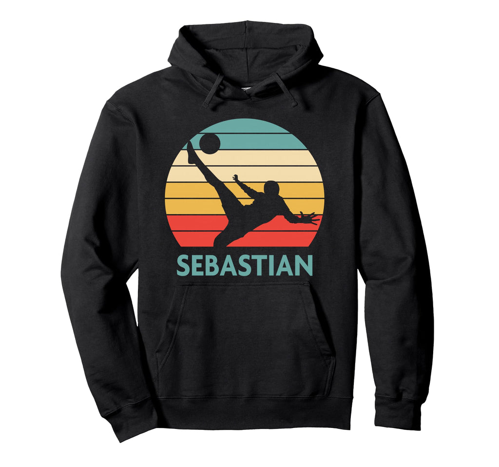 Sebastian Name Gift Personalized Soccer Hoodie - Novelty Apparel Men Women - T-Shirt, Sweatshirt, Hoodie
