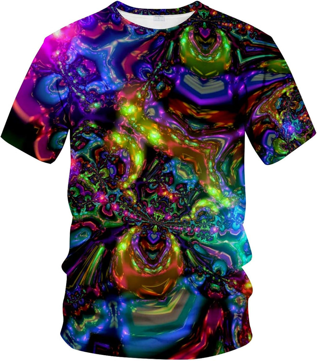 Novelty Mens Crew Neck Print 3D Abstract Art Trippy - Adult & Kids T-Shirts, Sweatshirts & Hoodies apparel design preview 1