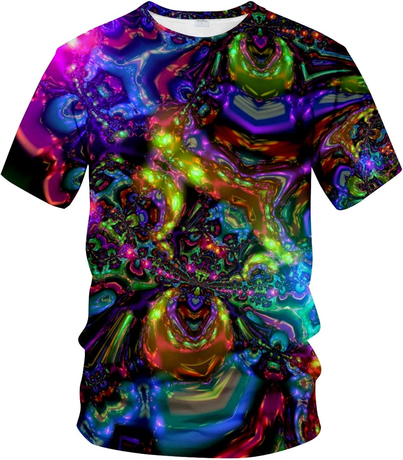 Novelty Mens Crew Neck Print 3D Abstract Art Trippy - Adult & Kids T-Shirts, Sweatshirts & Hoodies apparel design preview 1