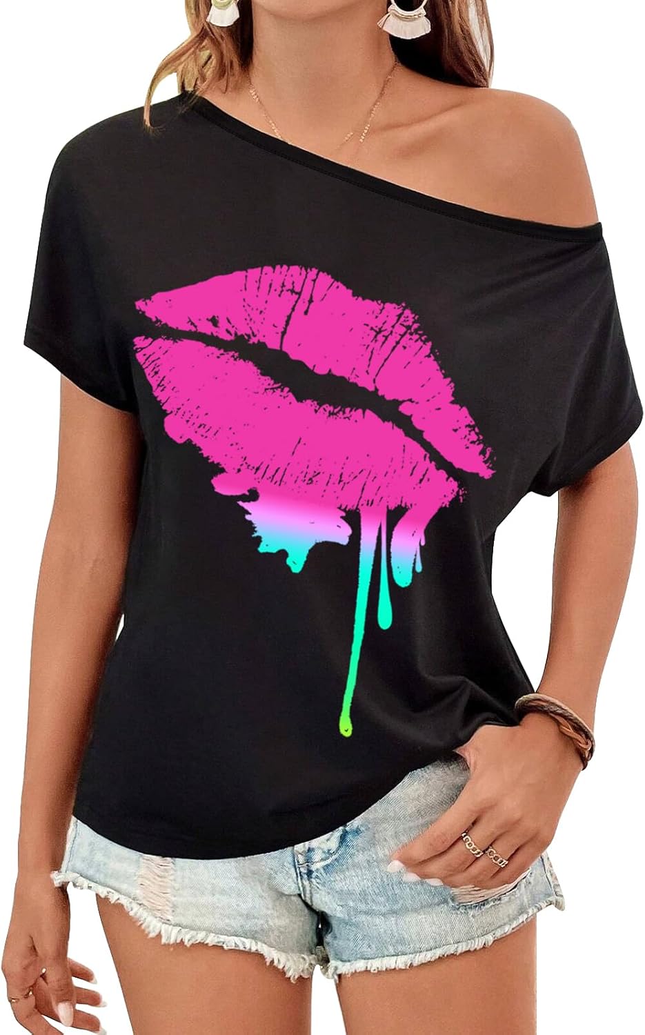 80s Outfit for Women Party Costumes Size Clothes - Adult & Kids T-Shirts, Sweatshirts & Hoodies apparel design preview 1