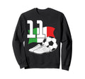 11 Soccer Birthday Gift Soccer Fan Sweatshirt - Trendy Graphic Unisex - T-Shirt, Sweatshirt, Hoodie