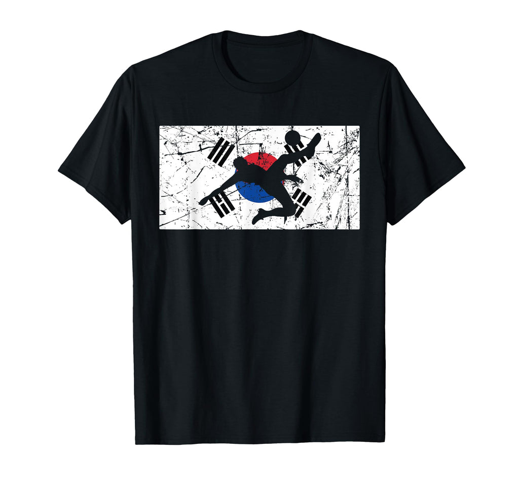 South Korea Korean Flag Soccer T-Shirt - Novelty Apparel Unisex - T-Shirt, Sweatshirt, Hoodie