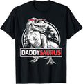 Daddy Saurus T rex Dinosaur Men Father's Day Family - Adult & Kids T-Shirts, Sweatshirts & Hoodies apparel design preview 1