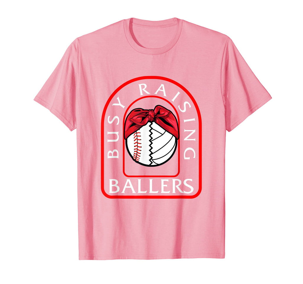 Volleyball Baseball Busy Raising T-Shirt - Fun Novelty Design Men Women - T-Shirt, Sweatshirt, Hoodie