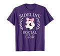 Sideline Social Club Coquette Soccer T-Shirt - Unique Graphic for Adults - T-Shirt, Sweatshirt, Hoodie