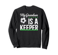 Proud Soccer Keeper Papa Soccer Sweatshirt - Fun Novelty Design Men Women - T-Shirt, Sweatshirt, Hoodie