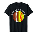 Dad Ballers Funny Football Softball Dad T-Shirt - Unique Graphic Men Women - T-Shirt, Sweatshirt, Hoodie