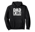 Dad Outnumbered Dads Father Funny Hoodie - Casual Everyday Wear Unisex - T-Shirt, Sweatshirt, Hoodie