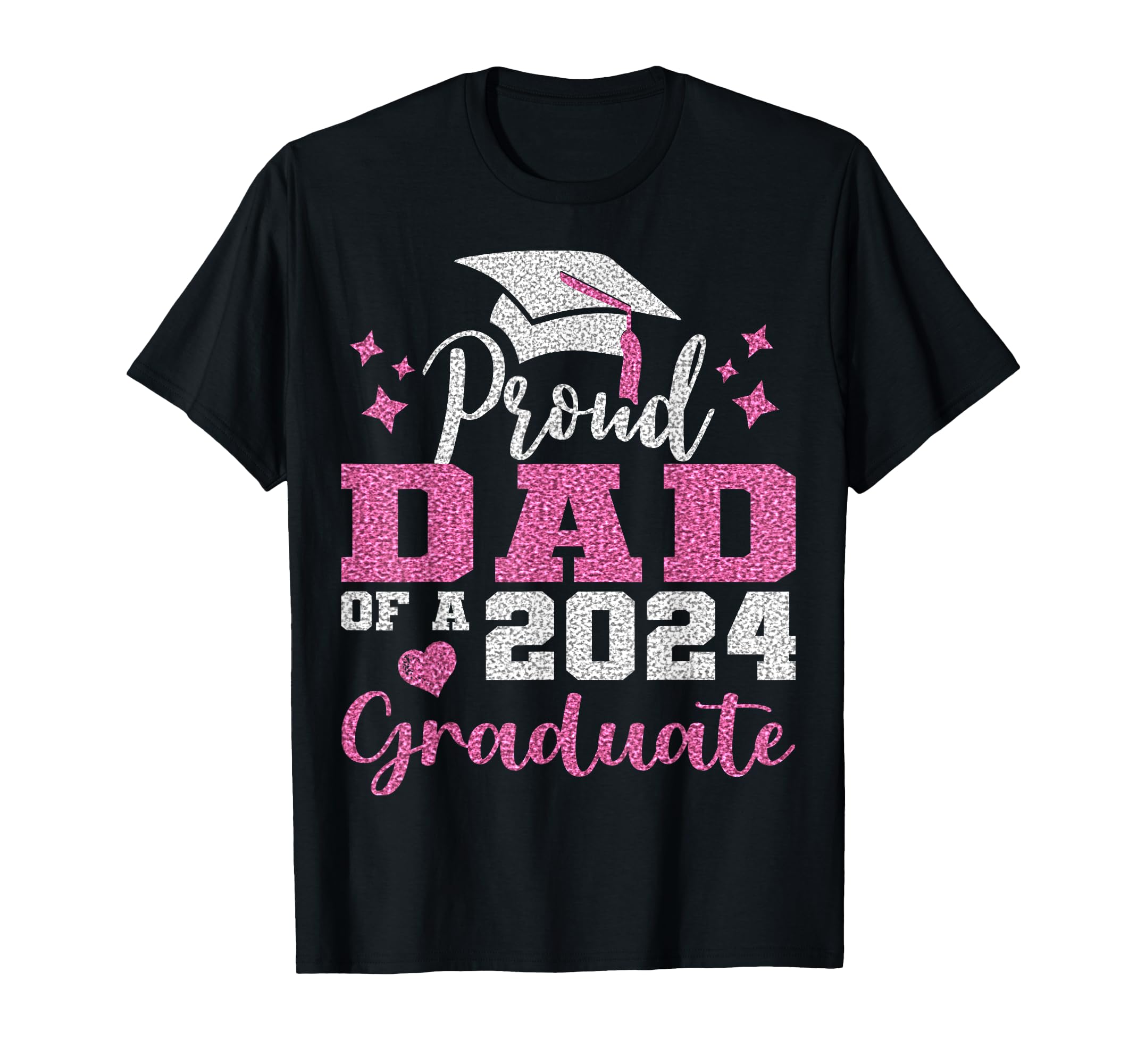 Super Proud Dad 2024 Graduate Awesome T-Shirt - Unique Graphic Men Women - T-Shirt, Sweatshirt, Hoodie