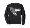 American Flag Dirt Bike Motocross Sweatshirt - Streetwear Style Men Women - T-Shirt, Sweatshirt, Hoodie