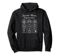 Funny Soccer Mom Supervisor Busy Hoodie - Trendy Graphic Men Women - T-Shirt, Sweatshirt, Hoodie