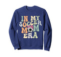 Groovy My Soccer Mom Era Hoodie - Fun Novelty Design for Adults - T-Shirt, Sweatshirt, Hoodie