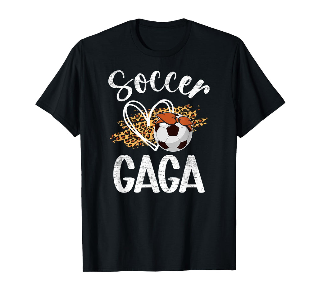 Soccer Gaga Leopard Grandma Gaga Soccer T-Shirt - Trendy Graphic Men Women - T-Shirt, Sweatshirt, Hoodie