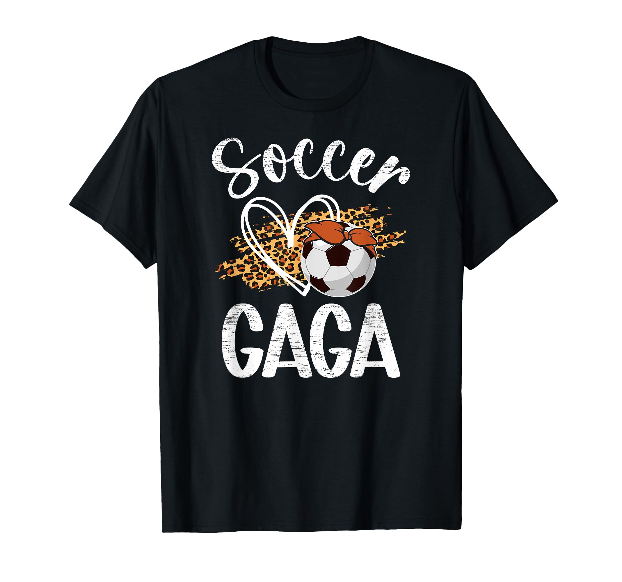 Soccer Gaga Leopard Grandma Gaga Soccer T-Shirt - Trendy Graphic Men Women - T-Shirt, Sweatshirt, Hoodie