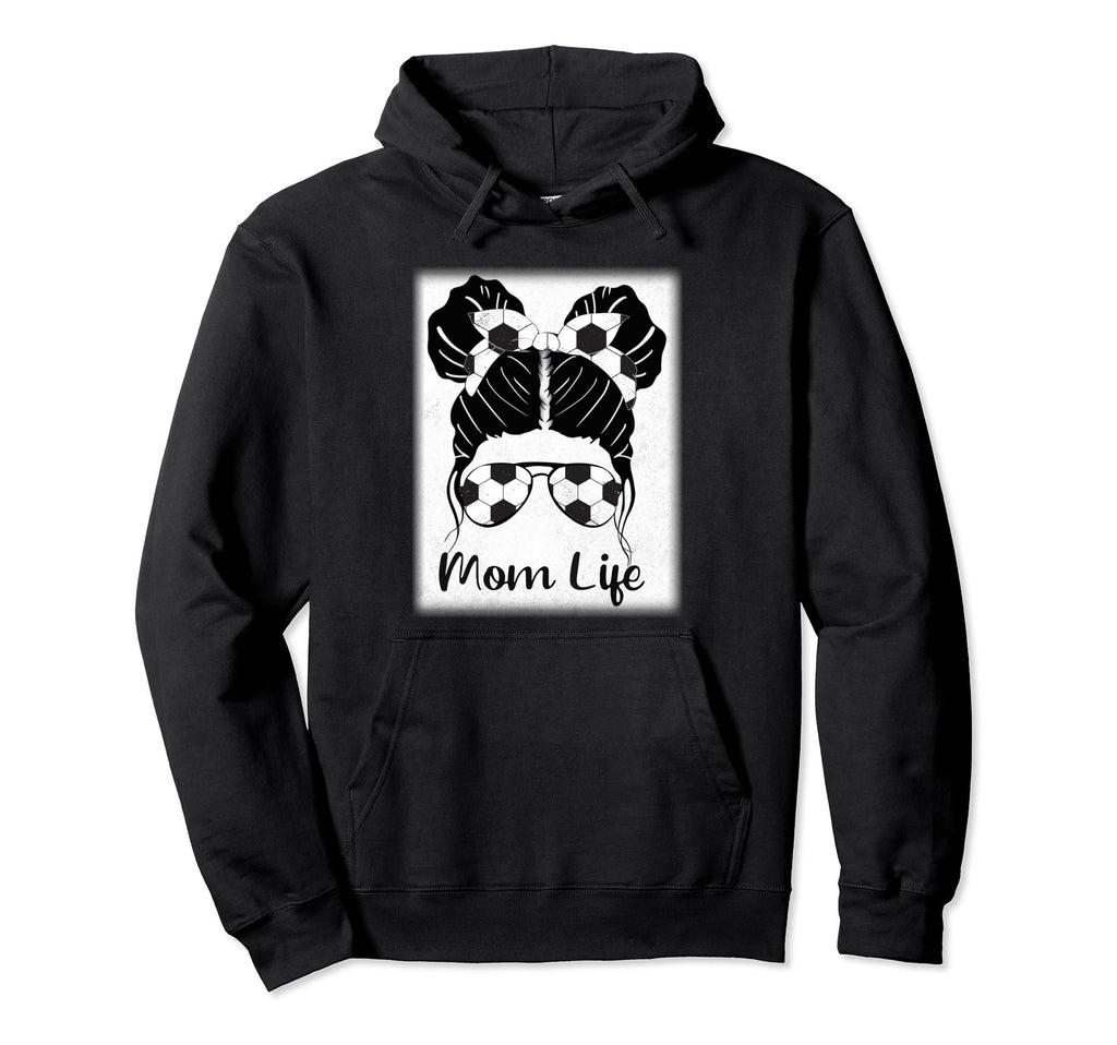 Soccer Mom Funny Soccer Ball Hoodie - Casual Everyday Wear for Adults - T-Shirt, Sweatshirt, Hoodie