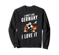 Germany Soccer Supporters Fun Flag Sweatshirt - Novelty Apparel Men Women - T-Shirt, Sweatshirt, Hoodie