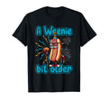 Weenie Bit Older Funny Hot Dog Birthday T-Shirt - Graphic Print Unisex - T-Shirt, Sweatshirt, Hoodie