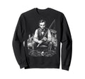 Abraham Lincoln President Lake Sweatshirt - Streetwear Style for Adults - T-Shirt, Sweatshirt, Hoodie