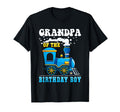 Grandpa Birthday Train Lover Family T-Shirt - Novelty Apparel Men Women - T-Shirt, Sweatshirt, Hoodie