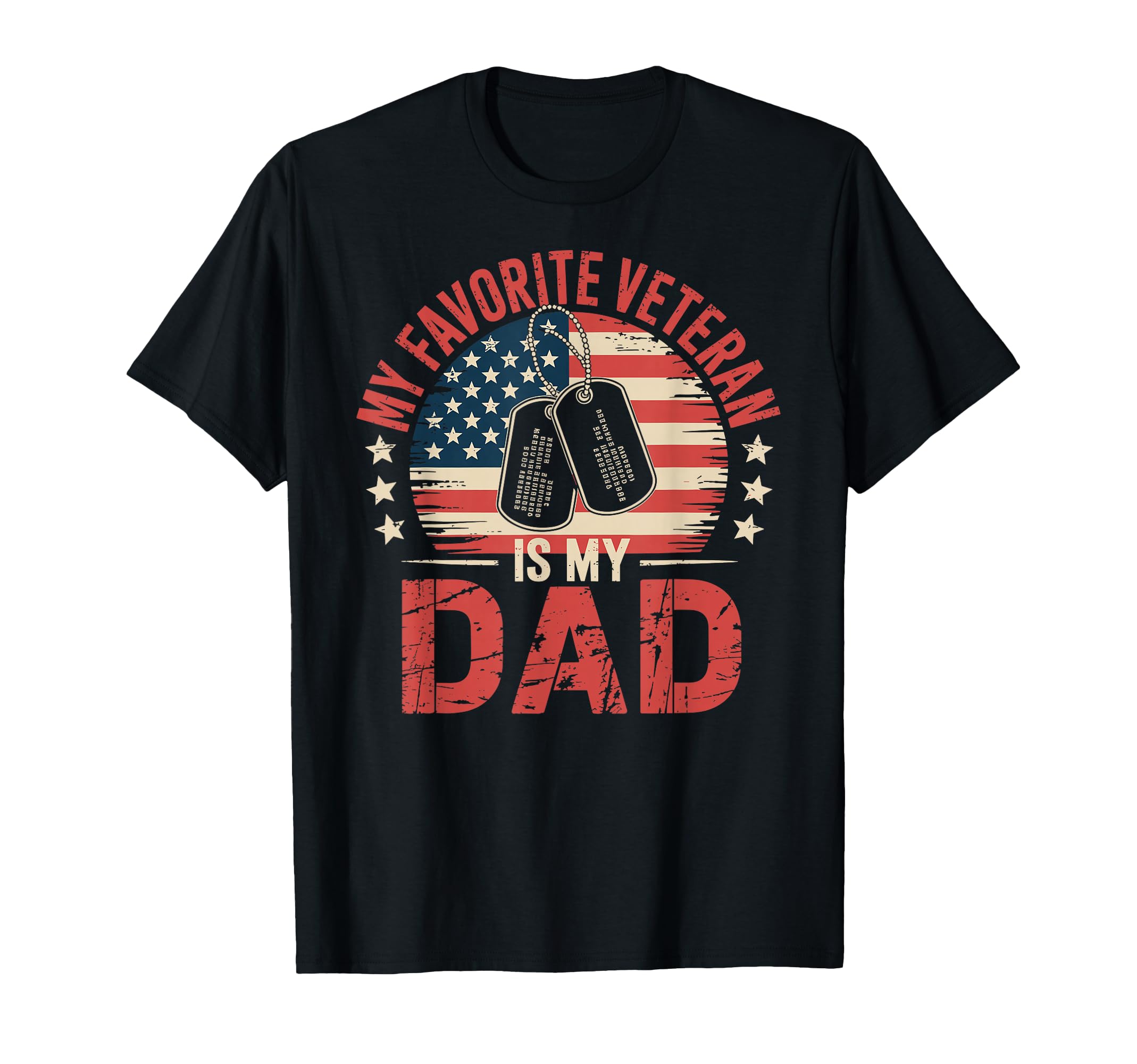 Veteran Usa Flag My Favorite Veteran T-Shirt - Aesthetic Graphic Men Women - T-Shirt, Sweatshirt, Hoodie