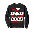 Super Proud Dad 2025 Graduate Senior Sweatshirt - Minimalist Print Unisex - T-Shirt, Sweatshirt, Hoodie