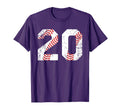Baseball 20 Jersey Number T-Shirt - Fun Novelty Design Men Women - T-Shirt, Sweatshirt, Hoodie