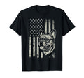 Patriotic Frenchie 4Th July American Flag T-Shirt - Graphic Print Unisex - T-Shirt, Sweatshirt, Hoodie