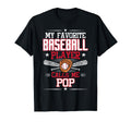My Favorite Baseball Player Calls Me Pop T-Shirt - Graphic Print for Adults - T-Shirt, Sweatshirt, Hoodie