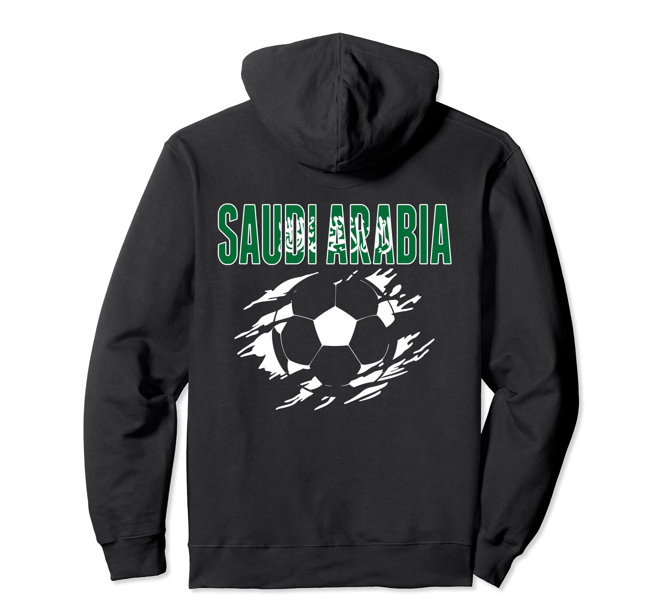 Saudi Arabia Soccer Fans Jersey Saudi Hoodie - Graphic Print for Adults - T-Shirt, Sweatshirt, Hoodie