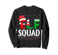 Elf Squad Family Matching Group Funny Sweatshirt - Minimalist Print Unisex - T-Shirt, Sweatshirt, Hoodie