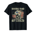 Usa Flag Goldendoodle Doodle Dad T-Shirt - Casual Everyday Wear Unisex - T-Shirt, Sweatshirt, Hoodie