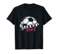 Womens Soccer Player Soccer Soccer Ball T-Shirt - Streetwear Style Unisex - T-Shirt, Sweatshirt, Hoodie