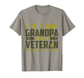 Im Dad Grandpa And Us Veteran Nothing T-Shirt - Aesthetic Graphic Unisex - T-Shirt, Sweatshirt, Hoodie