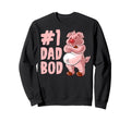 Pig Dad Best Dad Bod Daddy Pigs Sweatshirt - Custom Art Print for Adults - T-Shirt, Sweatshirt, Hoodie