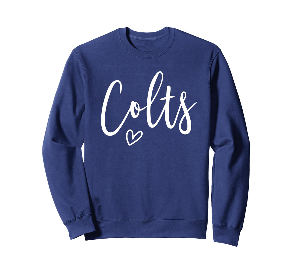Colts High School Colts Sports Sweatshirt - Minimalist Print for Adults - T-Shirt, Sweatshirt, Hoodie