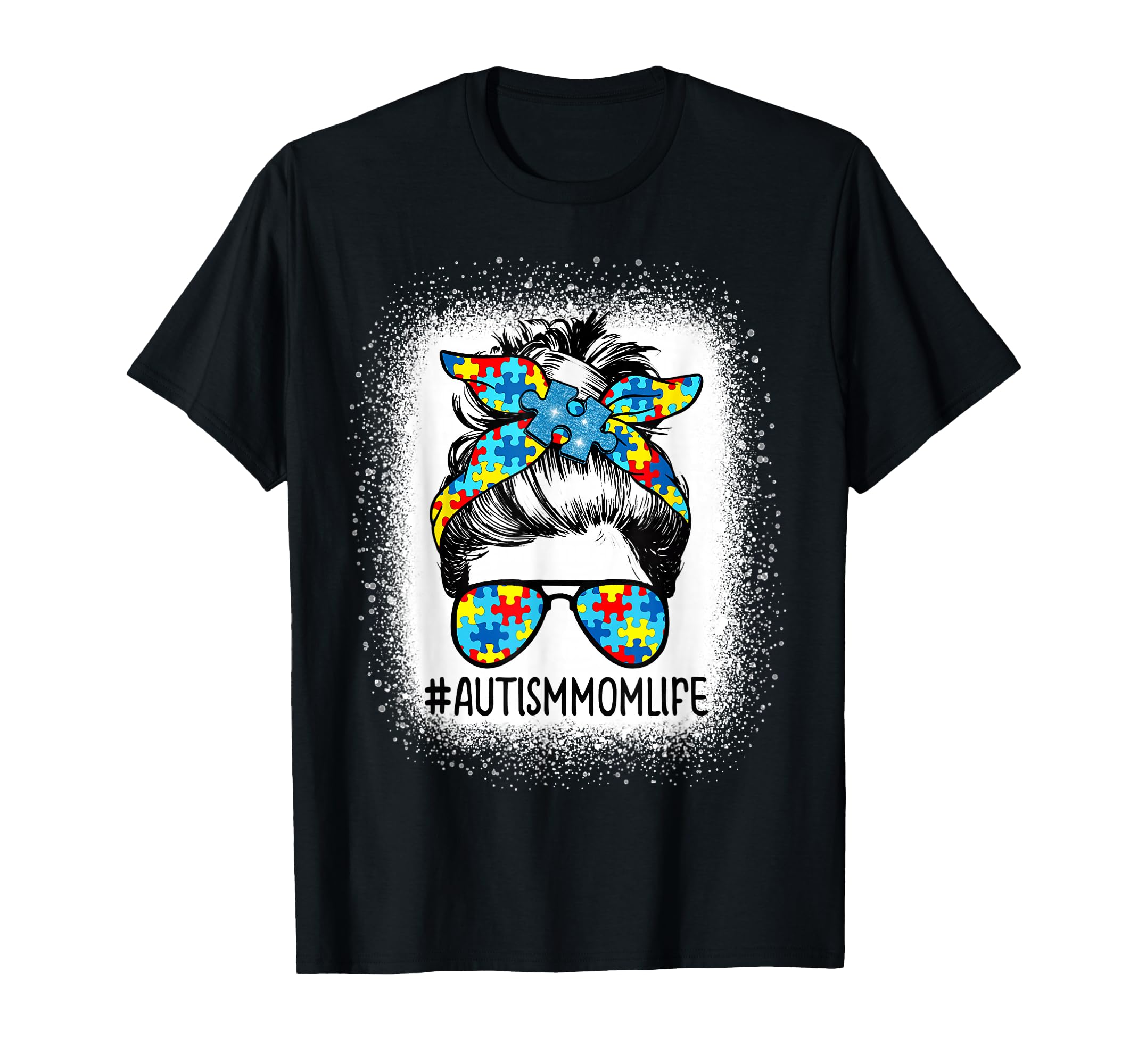 Autism Awareness Autism Mom Life T-Shirt - Aesthetic Graphic Men Women - T-Shirt, Sweatshirt, Hoodie
